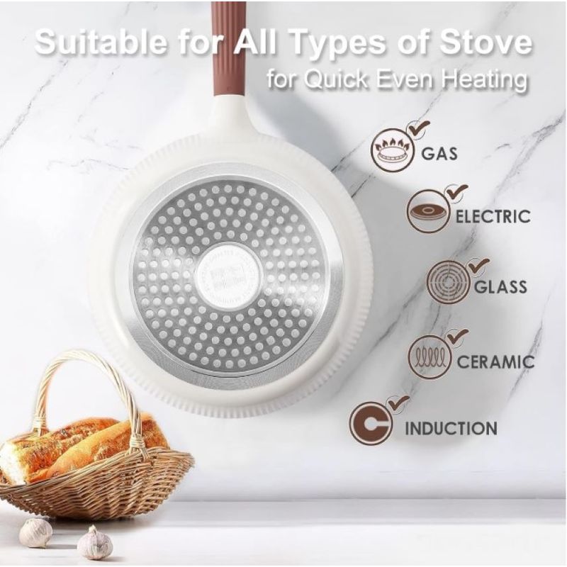 BATERIA DE COCINA EN GRANITO 16 PIEZAS