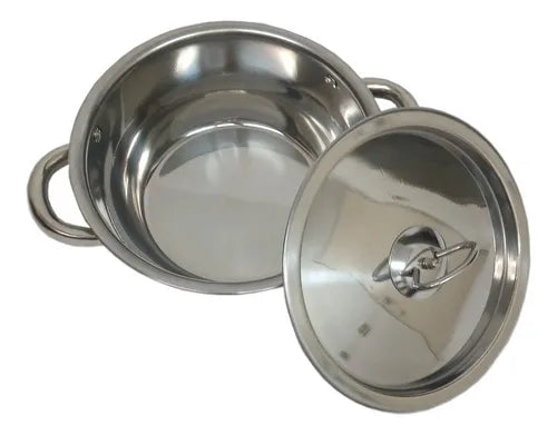 BATERIA DE COCINA 15 PIEZAS EN ACERO