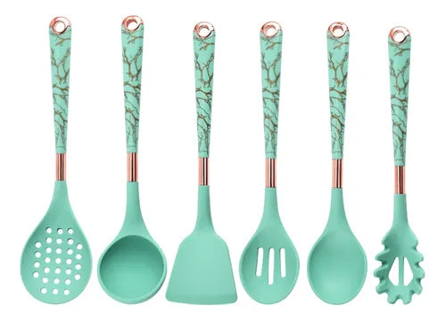 CUCHARONES EN SILICONA 6 PIEZAS