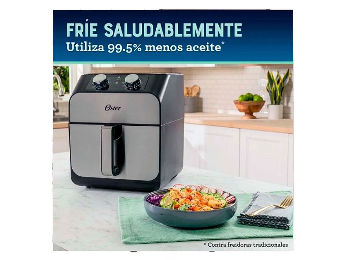 FREIDORA DE AIRE OSTER 6.8L MANUAL