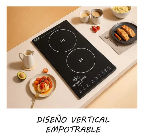 ESTUFA DE INDUCCIÓN 2 PUESTOS VERTICAL