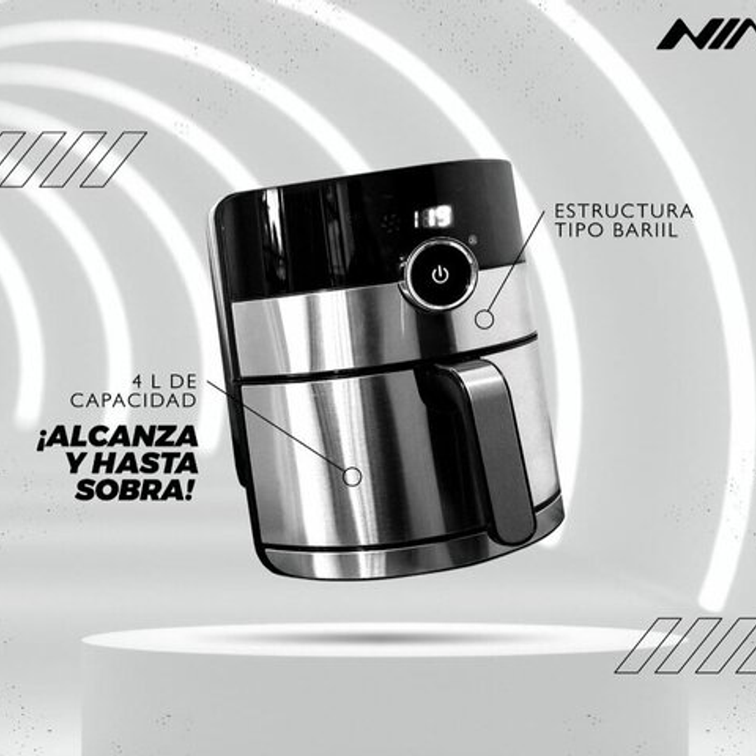 FREIDORA DE AIRE 4 LITROS DIGITAL