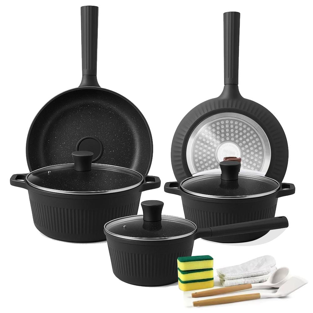 BATERIA DE COCINA EN GRANITO 16 PIEZAS