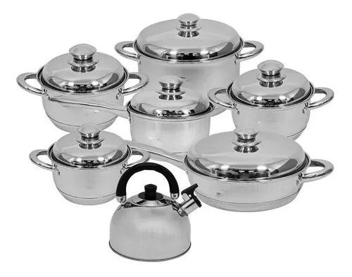 BATERIA DE COCINA 13 PIEZAS ALEMANA