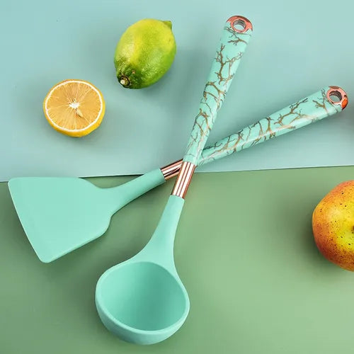 CUCHARONES EN SILICONA 6 PIEZAS