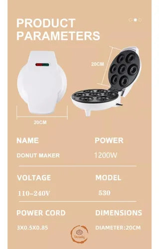 DONERA ANTIADHERENTE 7 PUESTOS