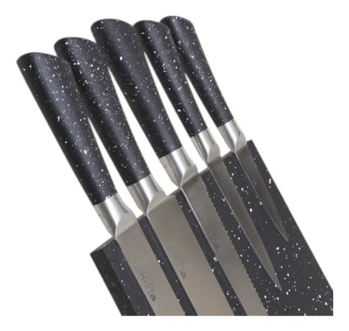 SET DE  CUCHILLOS 6 PIEZAS TACO IMANTADO