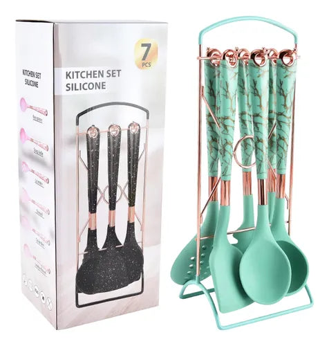 CUCHARONES EN SILICONA 6 PIEZAS