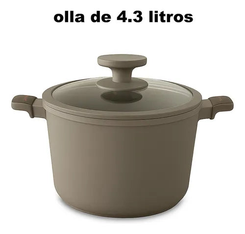 BATERIA DE COCINA EN GRANITO 5 PIEZAS