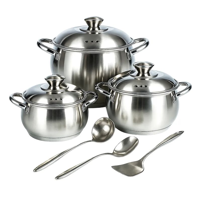 BATERIA DE COCINA 9 PIEZAS