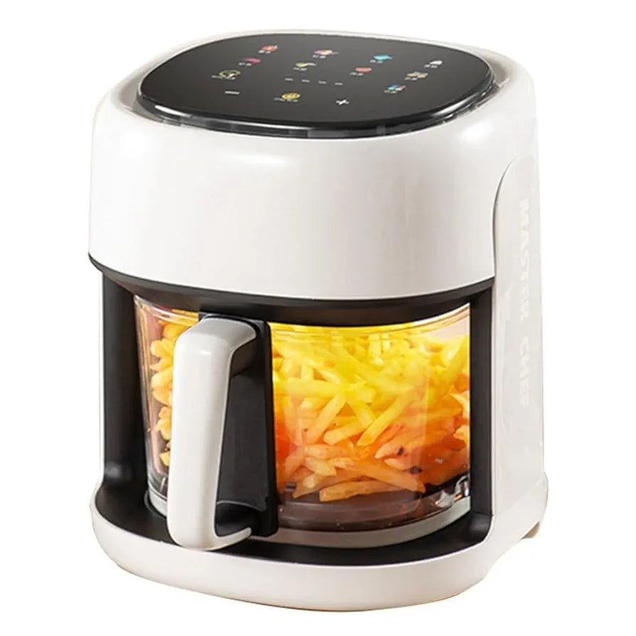 FREIDORA DE AIRE 6 LITROS CANASTA DE CRISTAL