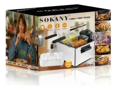 FREIDORA DOBLE CANASTA