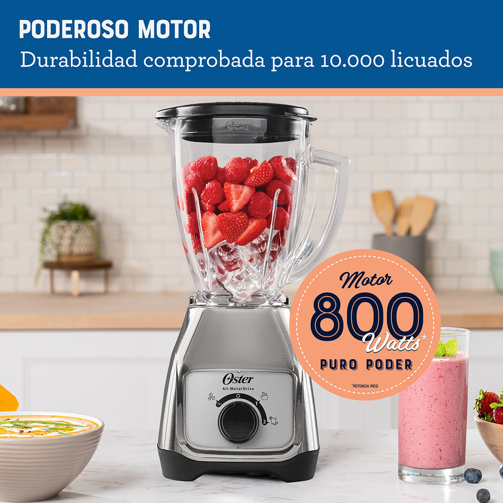 LICUADORA OSTER NIQUELADA