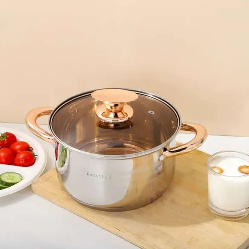 BATERIA DE COCINA 6 PIEZAS EN ACERO