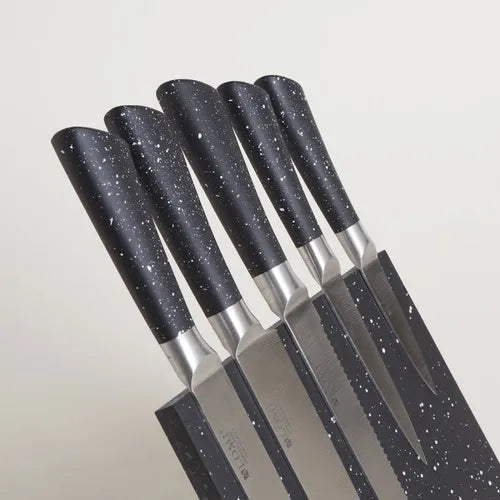 SET DE  CUCHILLOS 6 PIEZAS TACO IMANTADO