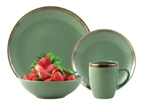 VAJILLA CERÁMICA 16 PIEZAS