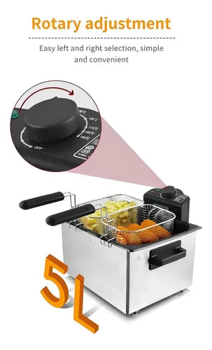 FREIDORA DOBLE CANASTA