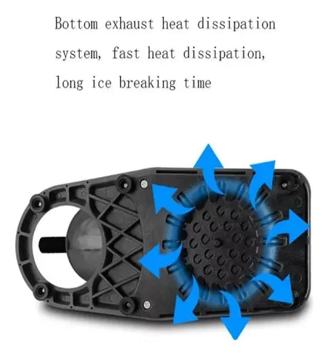 MÁQUINA TRITURADORA DE HIELO