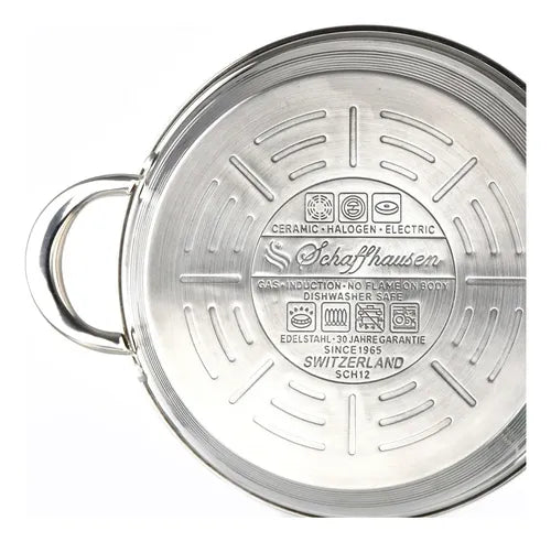 BATERÍA DE COCINA 13 PIEZAS TAPA TERMOSTATO