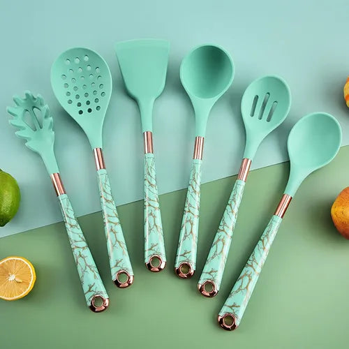 CUCHARONES EN SILICONA 6 PIEZAS