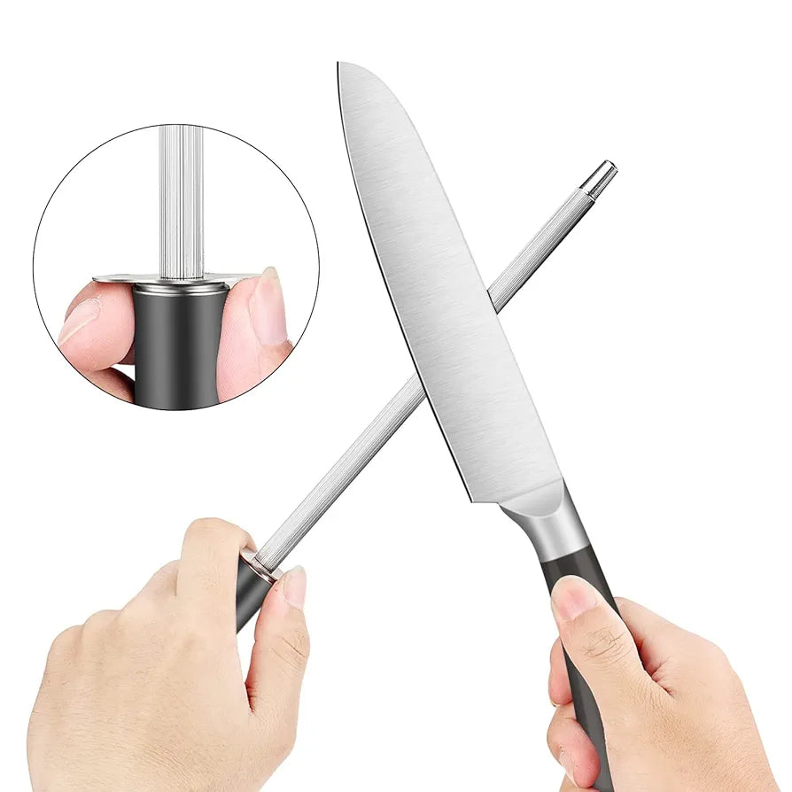 SET CUCHILLOS BASE AFILADORA