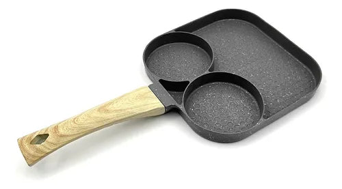 SARTEN EN PIEDRA VOLCANICA 3 O 4 SECCIONES