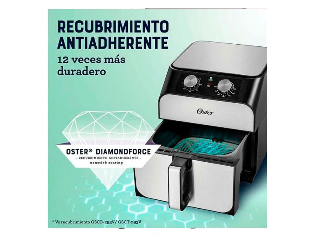 FREIDORA DE AIRE OSTER 6.8L MANUAL