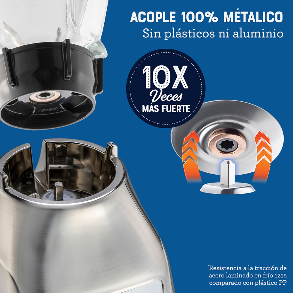 LICUADORA OSTER NIQUELADA