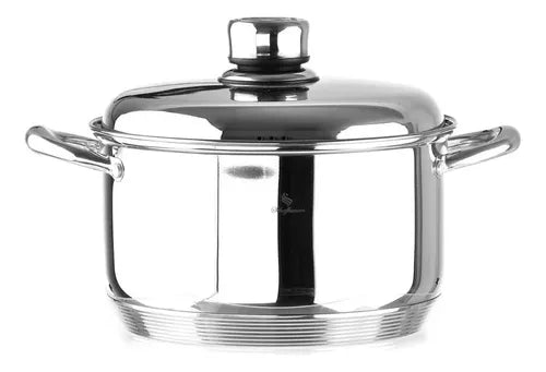 BATERÍA DE COCINA 13 PIEZAS TAPA TERMOSTATO